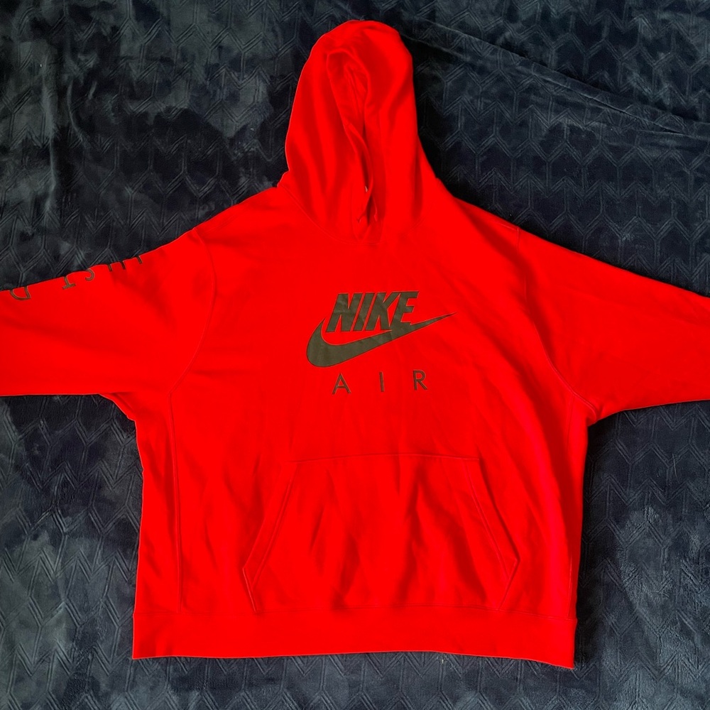Nike Air Red Fleece Hoodie
